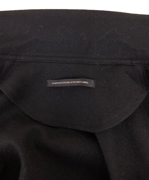 Y's（ワイズ）Y's (ワイズ) W/ FLANNEL HAND STITCHED LEFT FACING SHIRT JACKET ブラック サイズ:不明の古着・服飾アイテム