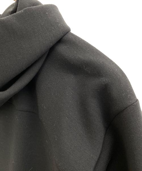 β（ベータ）β (ベータ) ストレッチダンボール フードブルゾン ブラック サイズ:9の古着・服飾アイテム
