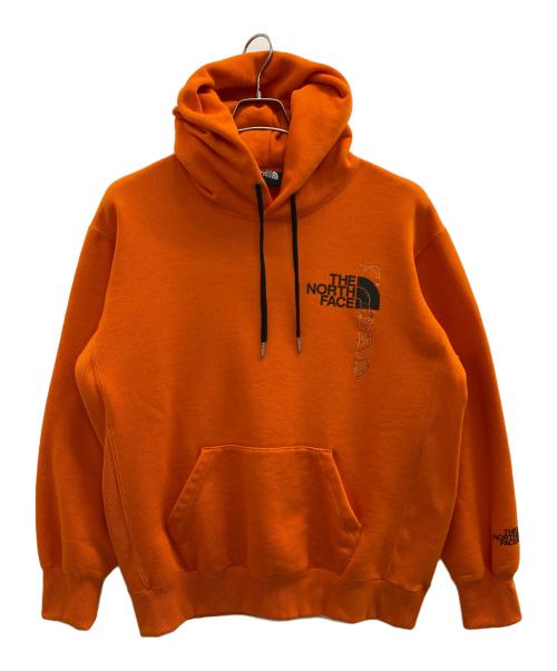 THE NORTH FACE（ザ ノース フェイス）THE NORTH FACE (ザ ノース フェイス) バックハーフドーム パーカー オレンジ サイズ:Lの古着・服飾アイテム