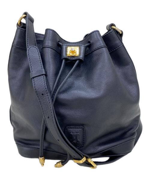 CELINE（セリーヌ）CELINE (セリーヌ) ショルダーバッグ ブラックの古着・服飾アイテム