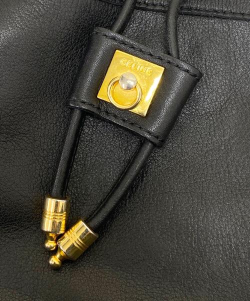 CELINE（セリーヌ）CELINE (セリーヌ) ショルダーバッグ ブラックの古着・服飾アイテム