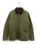 Barbourバブアー）の古着「HERITAGE LISDDESALE QUILT」｜オレンジ