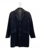 greenグリーン）の古着「ウールコート」｜ブラック