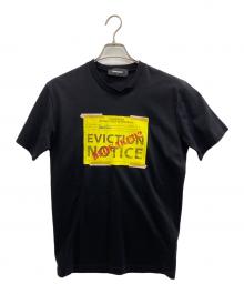 DSQUARED2（ディースクエアード）の古着「半袖カットソー」｜ブラック