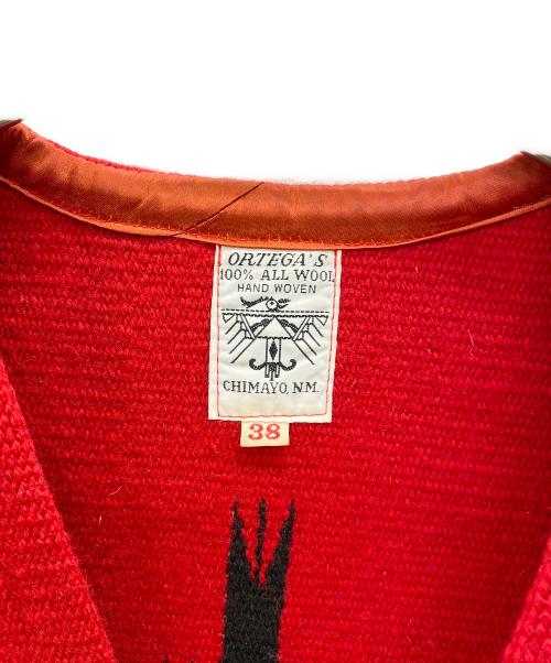 ORTEGA's（オルテガ）ORTEGA's (オルテガ) ベスト レッド サイズ:38の古着・服飾アイテム