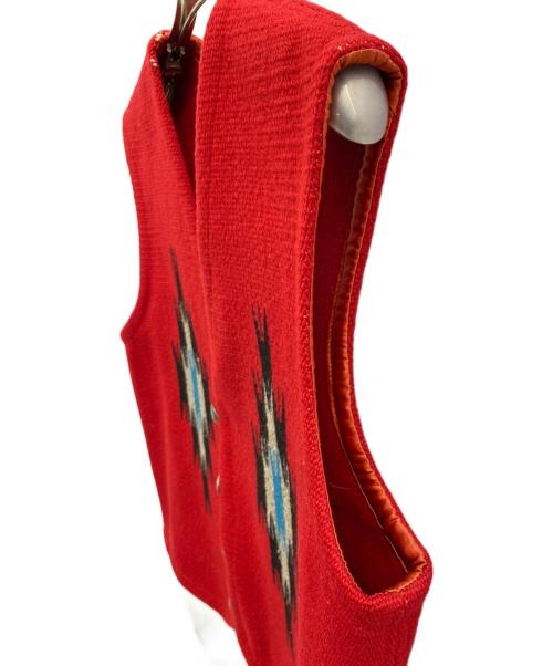 ORTEGA's（オルテガ）ORTEGA's (オルテガ) ベスト レッド サイズ:38の古着・服飾アイテム