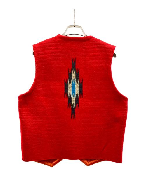 ORTEGA's（オルテガ）ORTEGA's (オルテガ) ベスト レッド サイズ:38の古着・服飾アイテム