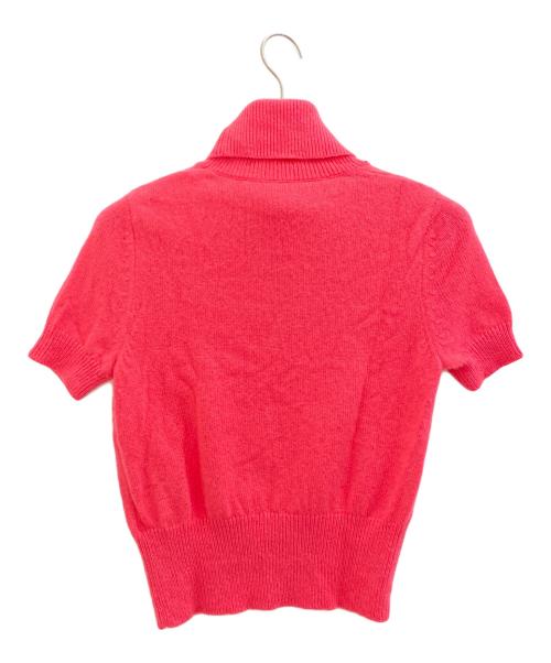 DIESEL（ディーゼル）DIESEL (ディーゼル) 半袖薄手ニット ピンク サイズ:Sの古着・服飾アイテム