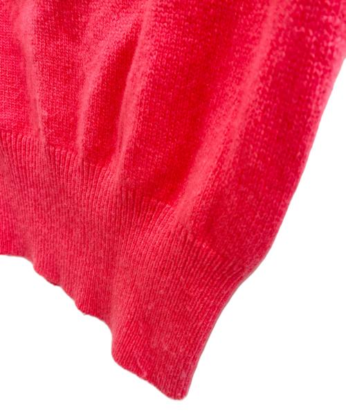 DIESEL（ディーゼル）DIESEL (ディーゼル) 半袖薄手ニット ピンク サイズ:Sの古着・服飾アイテム