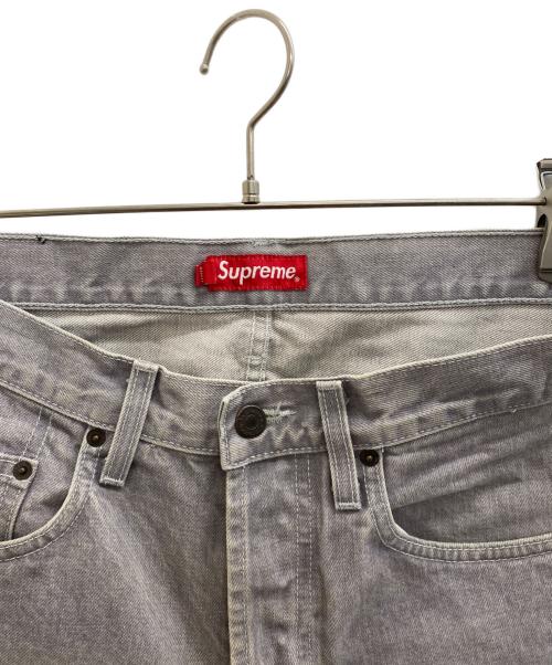 SUPREME（シュプリーム）Supreme (シュプリーム) デニムパンツ グレー サイズ:81の古着・服飾アイテム