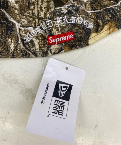 New Era（ニューエラ）New Era (ニューエラ) SUPREME (シュプリーム) キャップ ブラウン サイズ:60.6cmの古着・服飾アイテム