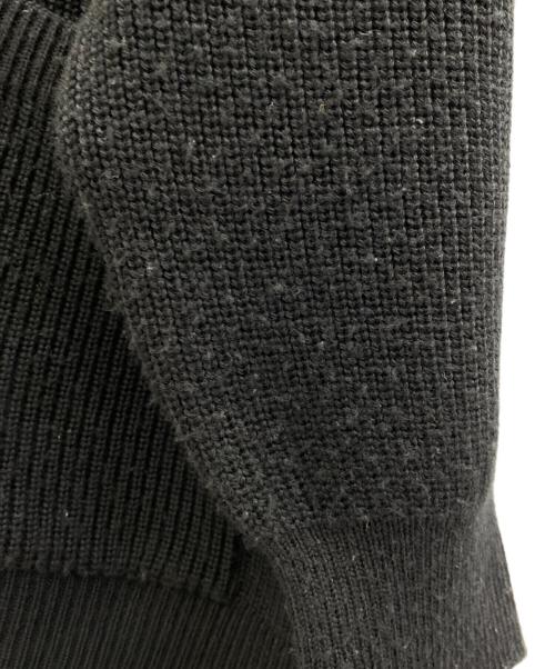 UNITED TOKYO（ユナイテッドトーキョー）UNITED TOKYO (ユナイテッドトーキョー) 【洗える】ウールオーバーサイズカーデ ユニセックス ブラック サイズ:FREEの古着・服飾アイテム