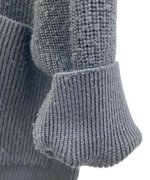 UNITED TOKYO（ユナイテッドトーキョー）UNITED TOKYO (ユナイテッドトーキョー) 【洗える】ウールオーバーサイズカーデ ユニセックス ブラック サイズ:FREEの古着・服飾アイテム