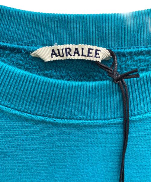 AURALEE（オーラリー）AURALEE (オーラリー) HIGH COUNT HEAVY SWEAT ブルー サイズ:SIZE 4 未使用品の古着・服飾アイテム