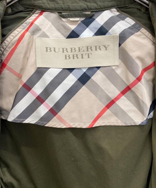BURBERRY BRIT（バーバリーブリット）BURBERRY BRIT (バーバリーブリット) コート カーキ サイズ:Ｍの古着・服飾アイテム