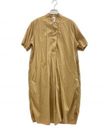 MHL（エムエイチエル）の古着「半袖ワンピース」｜ベージュ