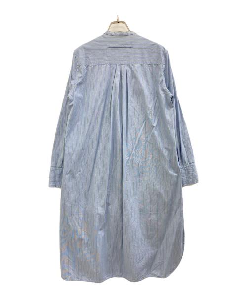 ticca（ティッカ）TICCA (ティッカ) 長袖ワンピース ブルー サイズ:Fの古着・服飾アイテム