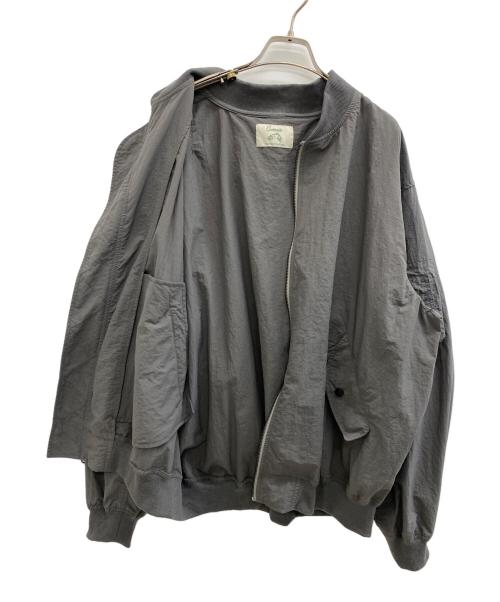 connett（コネット）connett (コネット) NYLON FISHING BOMBER JACKET グレー サイズ:2の古着・服飾アイテム