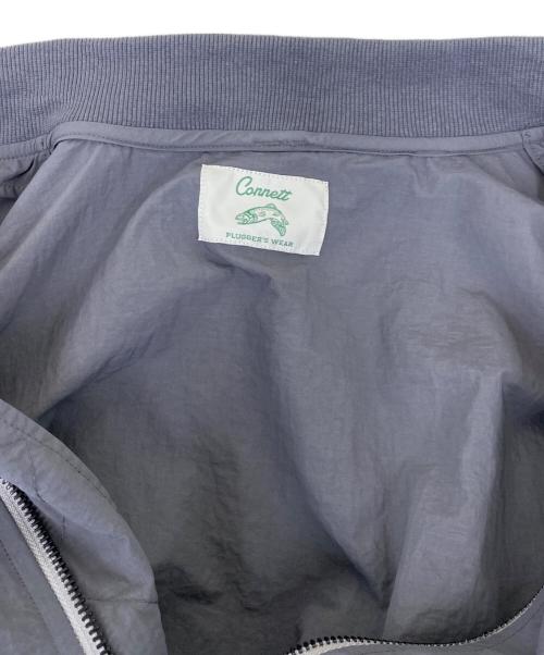 connett（コネット）connett (コネット) NYLON FISHING BOMBER JACKET グレー サイズ:2の古着・服飾アイテム