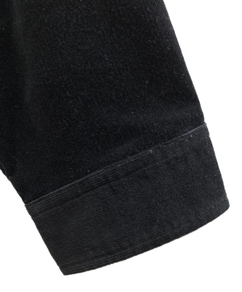 connett（コネット）connett (コネット) Corduroy Fishing Shirt Jacket ブラック サイズ:2の古着・服飾アイテム