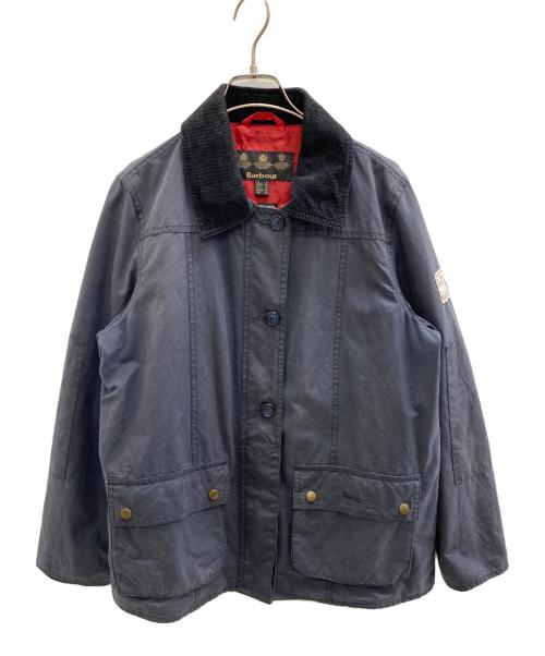 Barbour（バブアー）Barbour (バブアー) ワックスジャケット ネイビー×レッド サイズ:UK14の古着・服飾アイテム