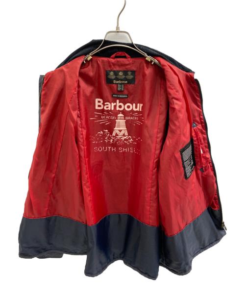 Barbour（バブアー）Barbour (バブアー) ワックスジャケット ネイビー×レッド サイズ:UK14の古着・服飾アイテム