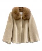 ANAYIアナイ）の古着「ウールコート」｜ピンク