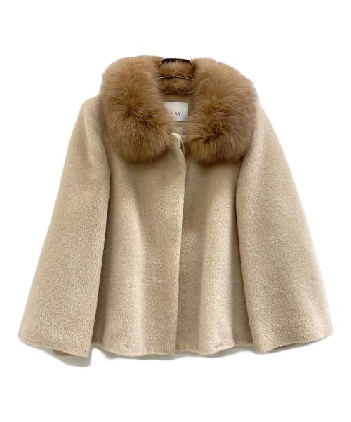 ANAYI（アナイ）ANAYI (アナイ) ウールコート ピンク サイズ:38 未使用品の古着・服飾アイテム