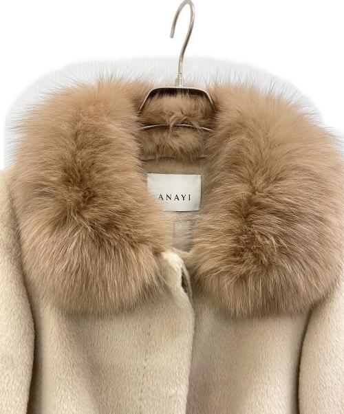 ANAYI（アナイ）ANAYI (アナイ) ウールコート ピンク サイズ:38 未使用品の古着・服飾アイテム