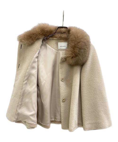 ANAYI（アナイ）ANAYI (アナイ) ウールコート ピンク サイズ:38 未使用品の古着・服飾アイテム