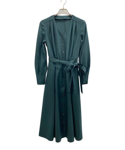 ANAYI（アナイ）ANAYI (アナイ) シャツワンピース グリーン サイズ:36の古着・服飾アイテム