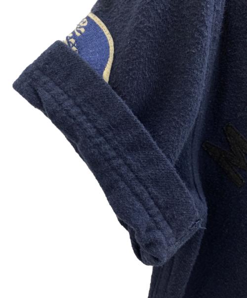 RAGEBLUE（レイジブルー）RAGEBLUE (レイジブルー) Champion (チャンピオン) ベースボールシャツ ネイビー サイズ:Mの古着・服飾アイテム