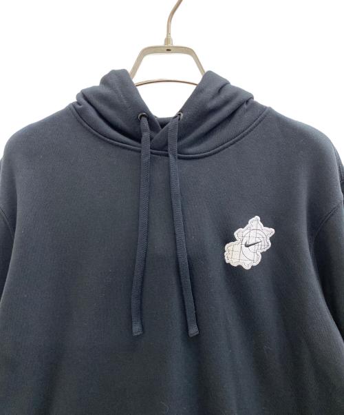 NIKE（ナイキ）NIKE (ナイキ) プルオーバーパーカー ブラック サイズ:Lの古着・服飾アイテム