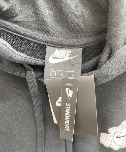 NIKE（ナイキ）NIKE (ナイキ) プルオーバーパーカー ブラック サイズ:Lの古着・服飾アイテム