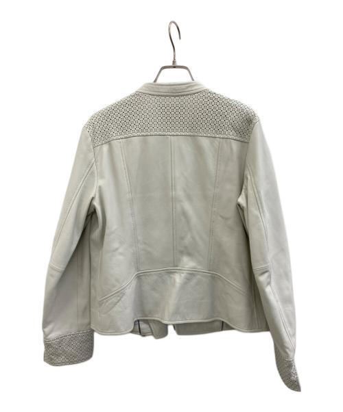 class lounge（クラスラウンジ）class lounge (クラスラウンジ) スタンドカラージャケット ミントグリーン サイズ:40の古着・服飾アイテム