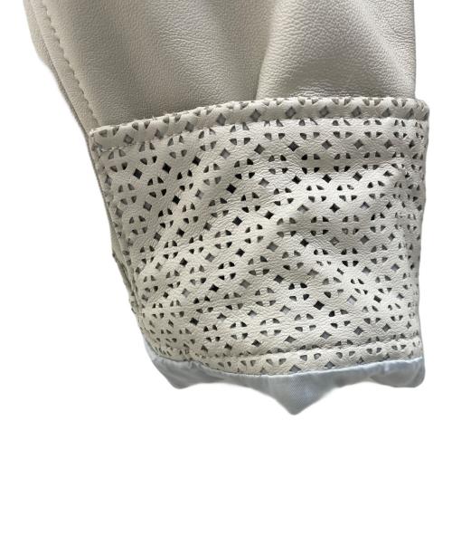 class lounge（クラスラウンジ）class lounge (クラスラウンジ) スタンドカラージャケット ミントグリーン サイズ:40の古着・服飾アイテム