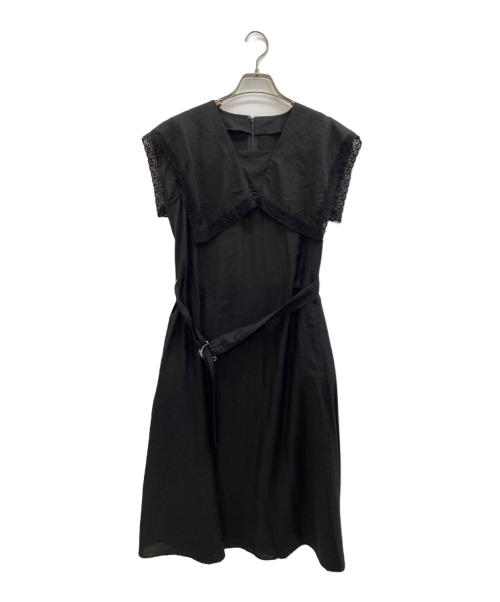 JudyCollection（ジュディコレクション）JudyCollection (ジュディコレクション) ノースリーブ・キャミソールワンピース ブラック サイズ:38の古着・服飾アイテム