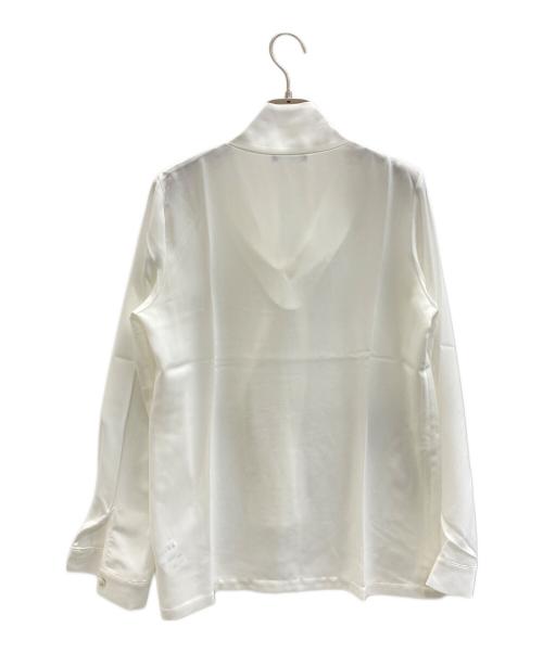 theory luxe（セオリーリュクス）theory luxe (セオリーリュクス) 長袖ブラウス ホワイト サイズ:40の古着・服飾アイテム