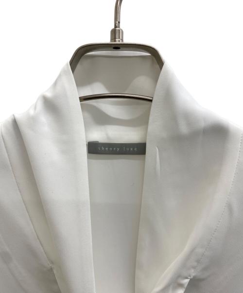 theory luxe（セオリーリュクス）theory luxe (セオリーリュクス) 長袖ブラウス ホワイト サイズ:40の古着・服飾アイテム