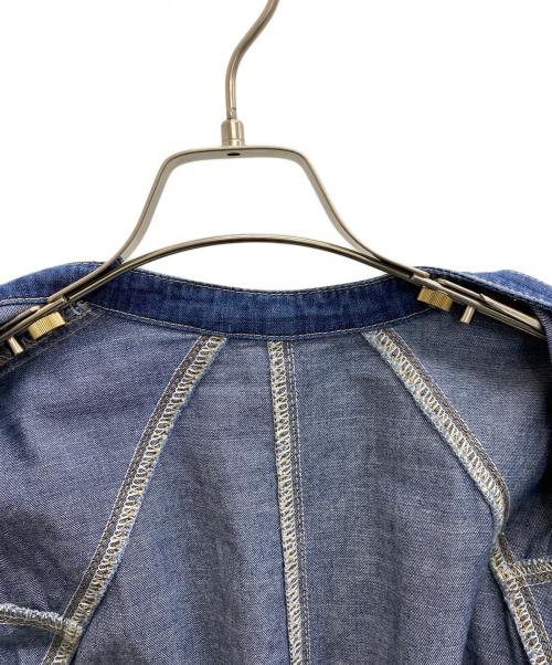 CECICA BLUE（セシカブルー）CECICA BLUE (セシカブルー) 長袖ワンピース ブルー サイズ:38の古着・服飾アイテム