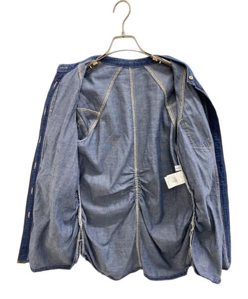 CECICA BLUE（セシカブルー）CECICA BLUE (セシカブルー) 長袖ワンピース ブルー サイズ:38の古着・服飾アイテム