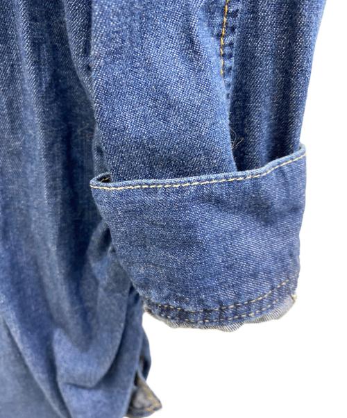 CECICA BLUE（セシカブルー）CECICA BLUE (セシカブルー) 長袖ワンピース ブルー サイズ:38の古着・服飾アイテム