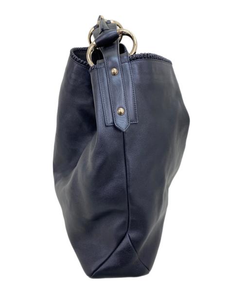 GUCCI（グッチ）GUCCI (グッチ) ホーズビットフローラワンハンドルバッグ ブラックの古着・服飾アイテム
