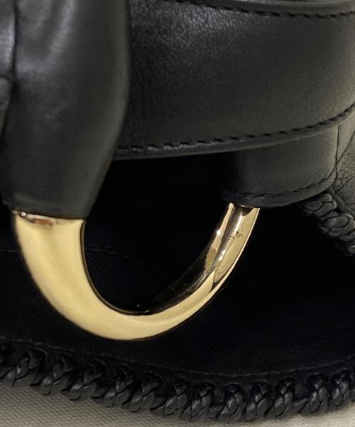 GUCCI（グッチ）GUCCI (グッチ) ホーズビットフローラワンハンドルバッグ ブラックの古着・服飾アイテム
