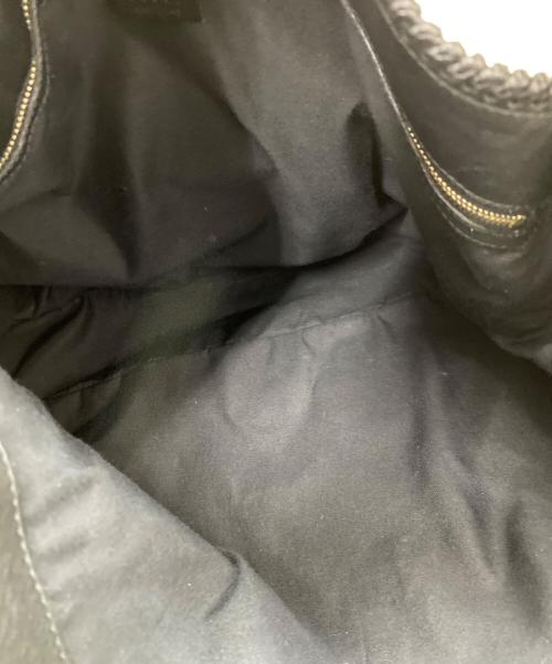 GUCCI（グッチ）GUCCI (グッチ) ホーズビットフローラワンハンドルバッグ ブラックの古着・服飾アイテム