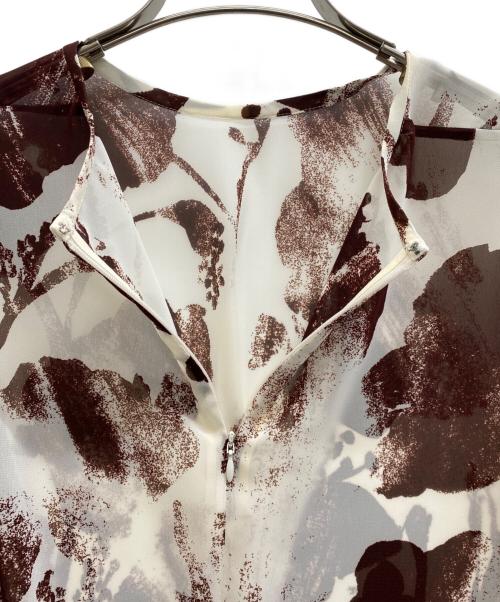 AKIRA NAKA（アキラナカ）AKIRA NAKA (アキラナカ) 長袖ブラウス ブラウン サイズ:2の古着・服飾アイテム