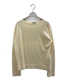 JOHN SMEDLEY（ジョンスメドレー）の古着「薄手ニット」｜ベージュ