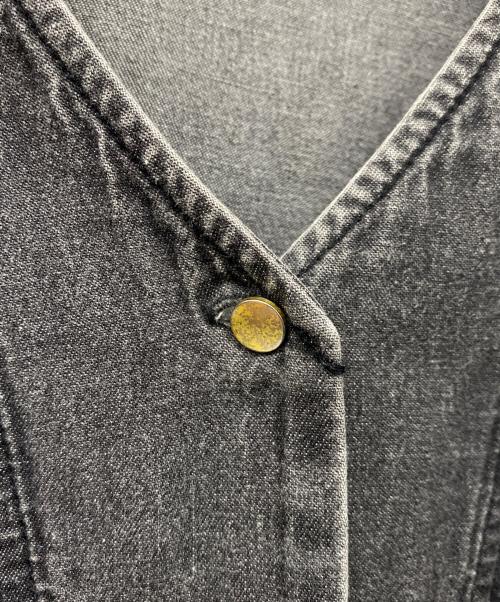 Diagram（ダイアグラム）Diagram (ダイアグラム) 長袖ワンピース グレー サイズ:36の古着・服飾アイテム