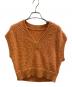 Diagram（ダイアグラム）の古着「ニットベスト」｜オレンジ