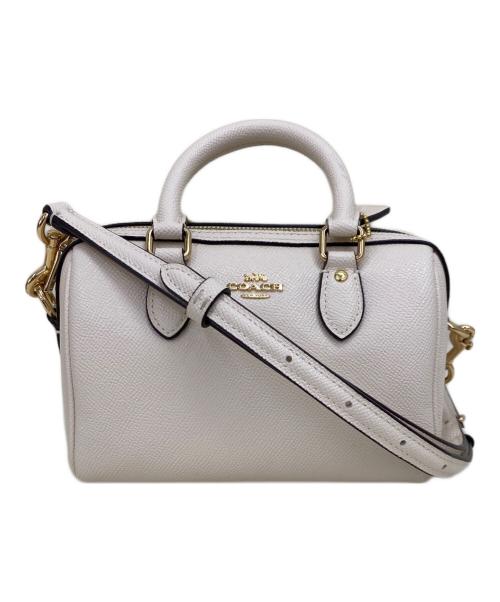 COACH（コーチ）COACH (コーチ) ミニ ローアン クロスボディ アイボリーの古着・服飾アイテム